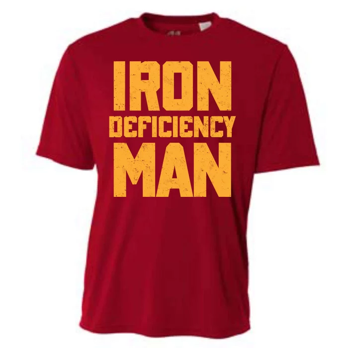 Iron Deficiency Man Cooling Performance Crew T-Shirt