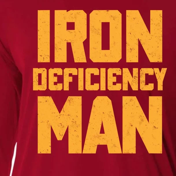 Iron Deficiency Man Cooling Performance Long Sleeve Crew