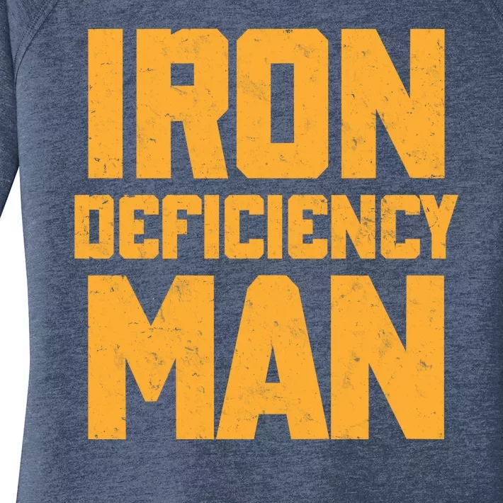 Iron Deficiency Man Women's Perfect Tri Tunic Long Sleeve Shirt