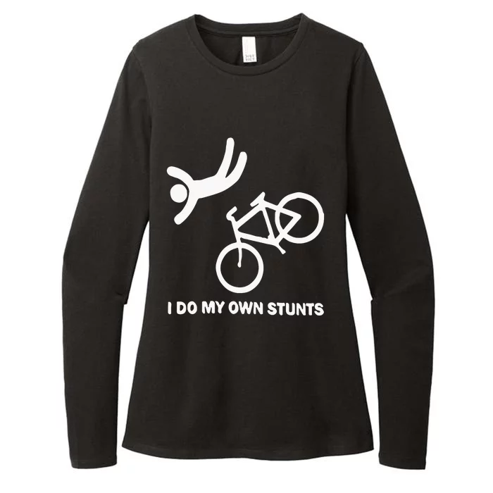 I Do My Own Stunts Womens CVC Long Sleeve Shirt