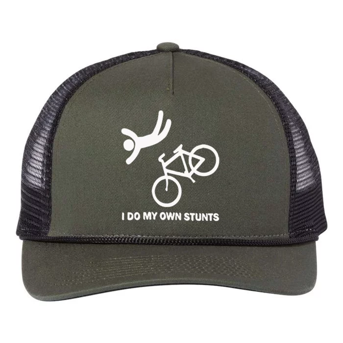 I Do My Own Stunts Retro Rope Trucker Hat Cap