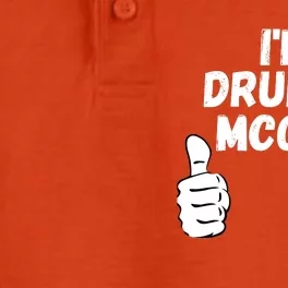 I'm Drunky McGee Funny Couple St Patricks Day Dry Zone Grid Performance Polo