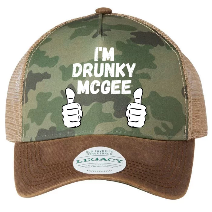 I'm Drunky McGee, Funny Couples St Patricks Day Legacy Tie Dye Trucker Hat