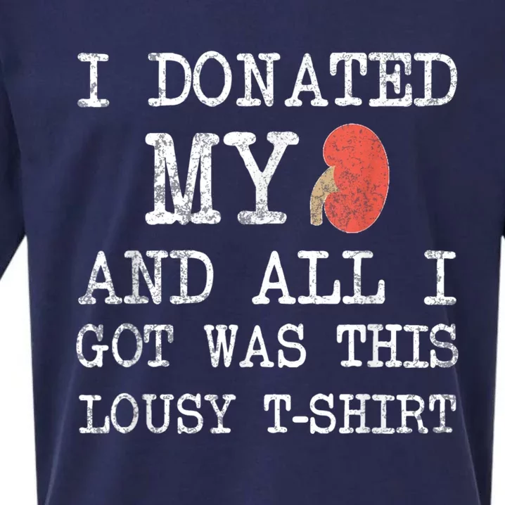 I Donated My Kidney And All I Got Was This Lousy Sueded Cloud Jersey T-Shirt