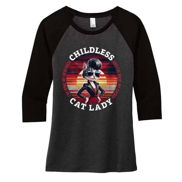 IVe Done My Research And IVe Made My Choice Women's Tri-Blend 3/4-Sleeve Raglan Shirt