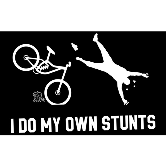 I Do My Own Stunts Downhill Mountain Bike Gift Bumper Sticker