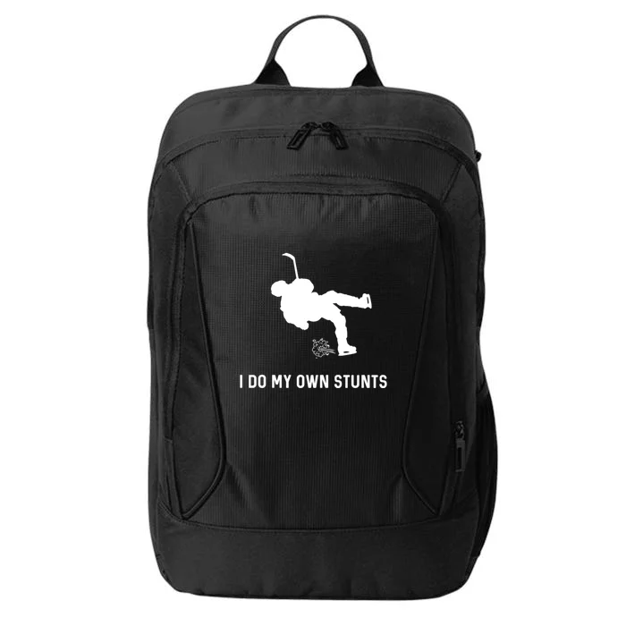 I Do My Own Stunts Funny Golf Gift City Backpack