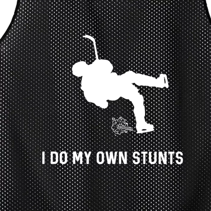 I Do My Own Stunts Funny Golf Gift Mesh Reversible Basketball Jersey Tank