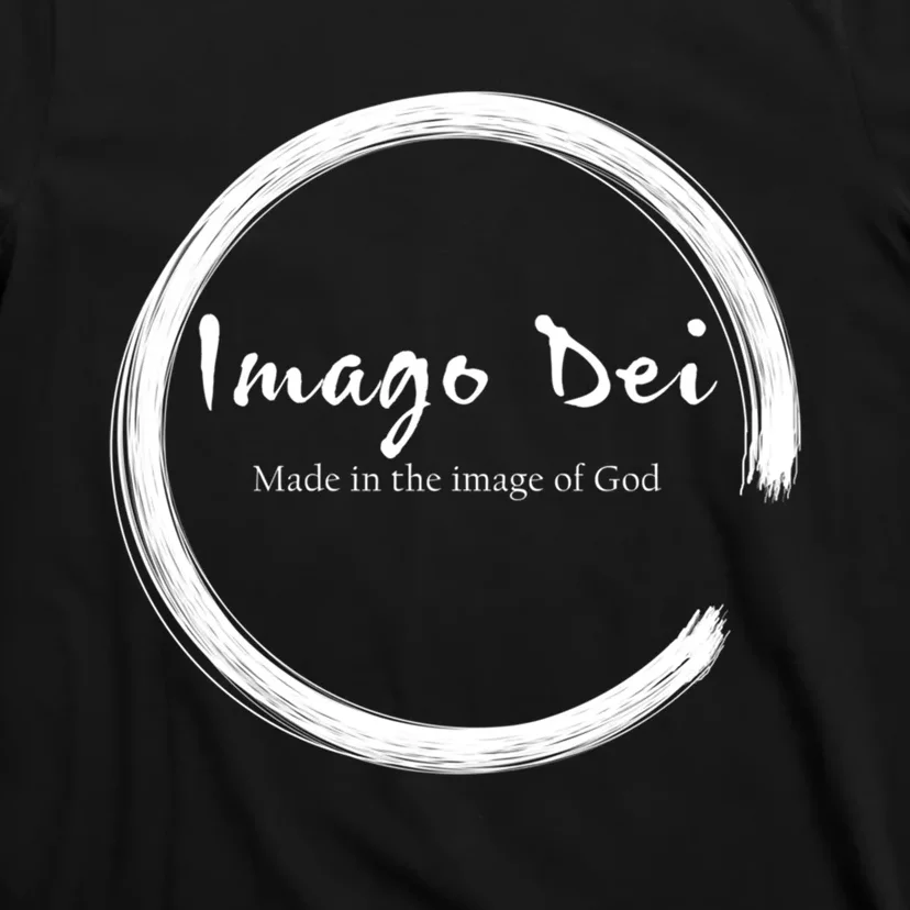 Imago Dei Made In The Image Of God Latin Funny Gift T-Shirt