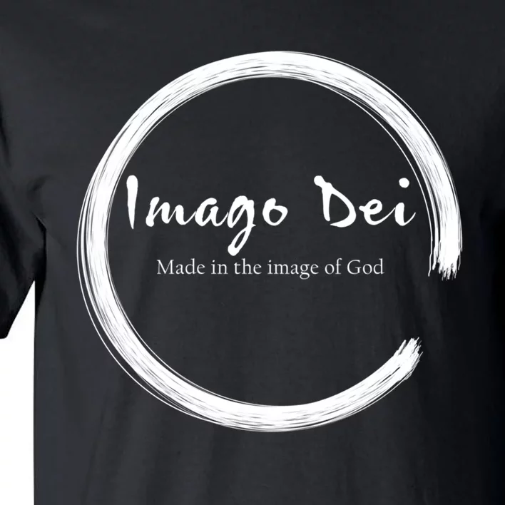 Imago Dei Made In The Image Of God Latin Funny Gift Tall T-Shirt