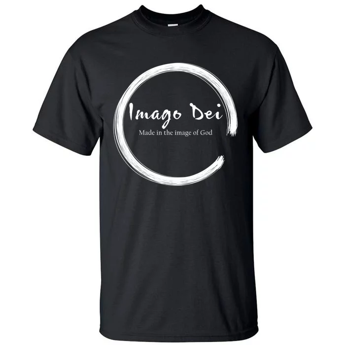 Imago Dei Made In The Image Of God Latin Funny Gift Tall T-Shirt