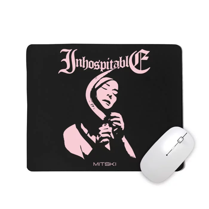 Inhospitable Death Metal Mitski Mousepad