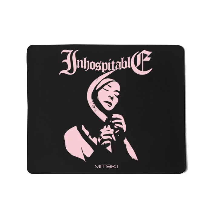 Inhospitable Death Metal Mitski Mousepad