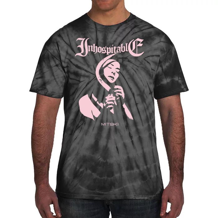 Inhospitable Death Metal Mitski Tie-Dye T-Shirt