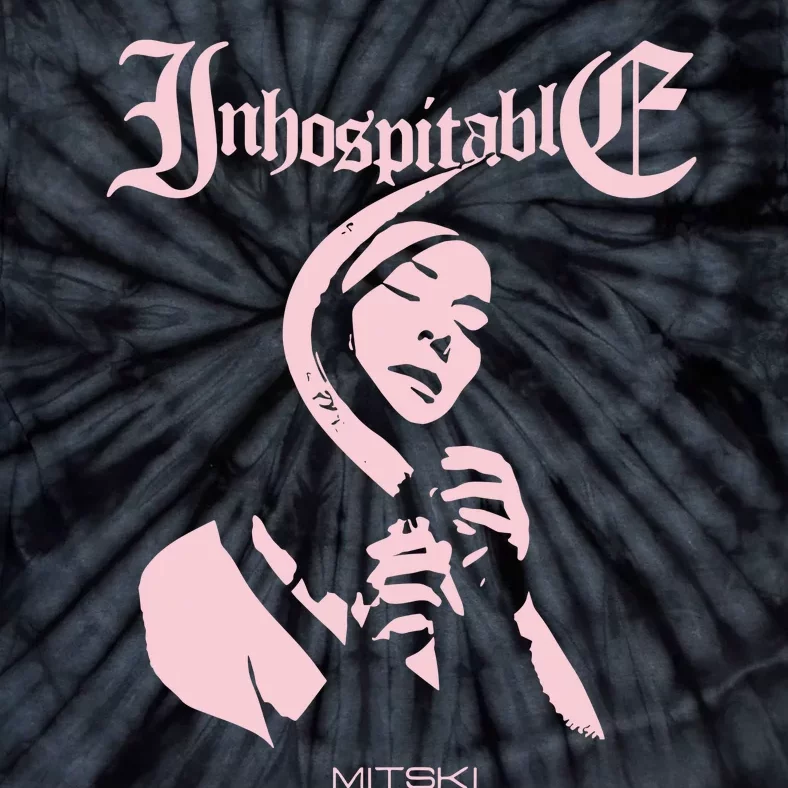 Inhospitable Death Metal Mitski Tie-Dye T-Shirt