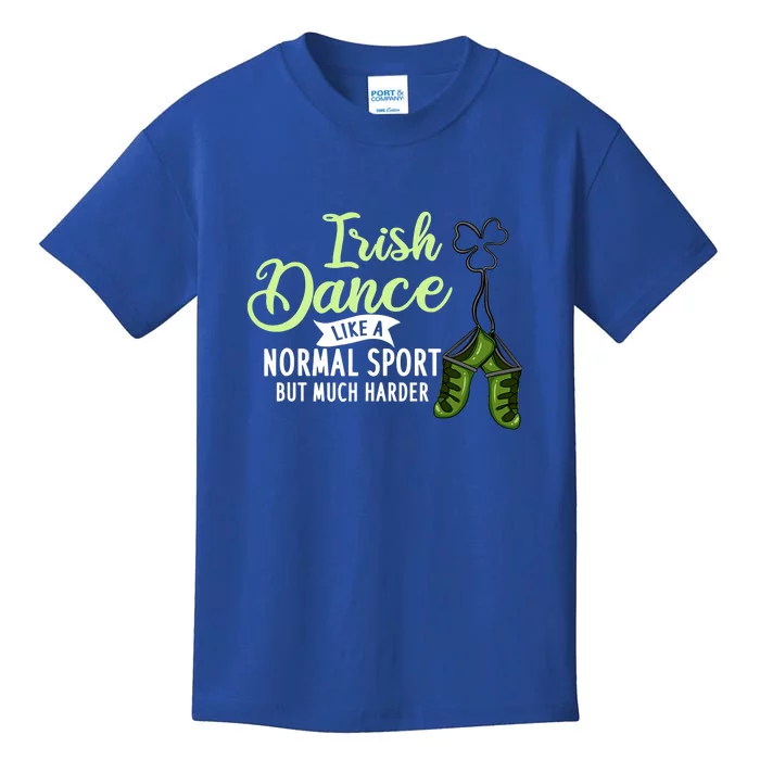 Irish Dancing Music Shoes Dancer Step Dance St Patrick Day Kids T-Shirt