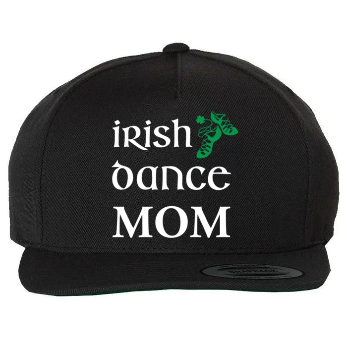 Irish Dance Mom Mother Soft Shoes St Patricks Day Feis Gift Wool Snapback Cap