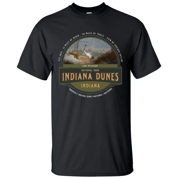 Indiana Dunes National Park Lake Michigan Beach Trails Tall T-Shirt