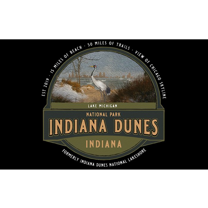 Indiana Dunes National Park Lake Michigan Beach Trails Bumper Sticker