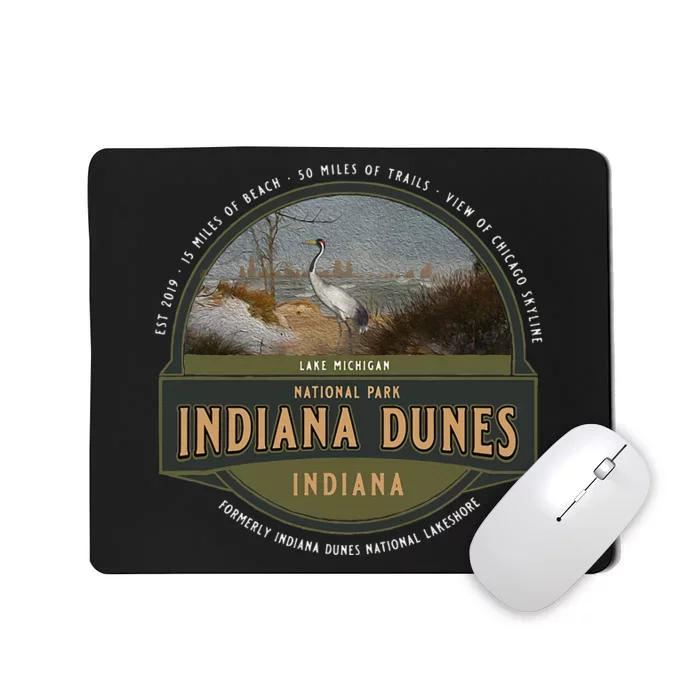 Indiana Dunes National Park Lake Michigan Beach Trails Mousepad