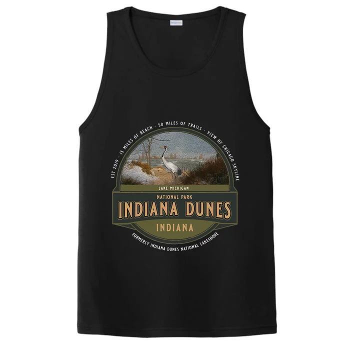 Indiana Dunes National Park Lake Michigan Beach Trails Performance Tank