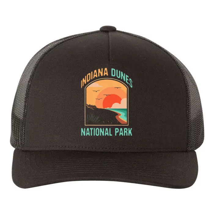 Indiana Dunes National Park Us Gift Yupoong Adult 5-Panel Trucker Hat