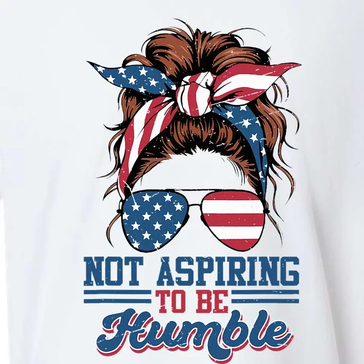 I Do Not Aspire To Be Humble Kamala Harris 2024 Sueded Cloud Jersey T-Shirt