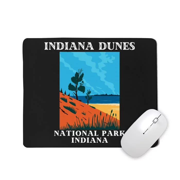 Indiana Dunes National Park Indiana Lake Michigan Mousepad