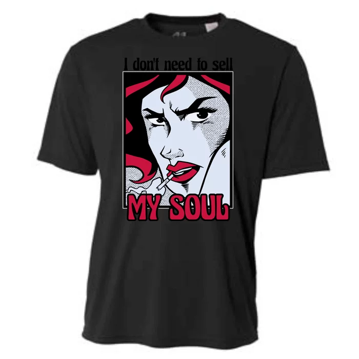 I Don't Need To Sell My Soul Comic Cooling Performance Crew T-Shirt