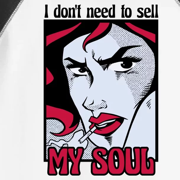 I Don't Need To Sell My Soul Comic Toddler Fine Jersey T-Shirt