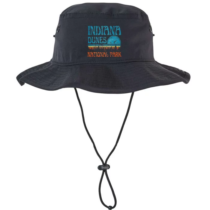 Indiana Dunes National Park Lake Michigan Retro Sunset Legacy Cool Fit Booney Bucket Hat