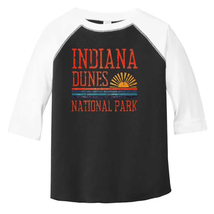 Indiana Dunes National Park Nature Great Lakes Sunset Toddler Fine Jersey T-Shirt