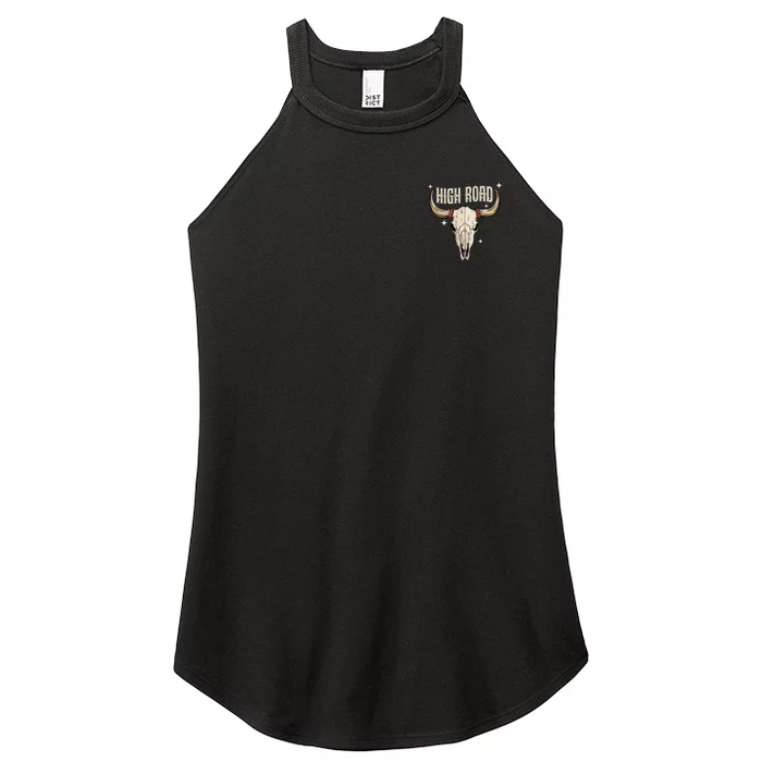 I DonT Need A Ticket To Your Shit Show (2 Sided) High Road Front & Back Women’s Perfect Tri Rocker Tank