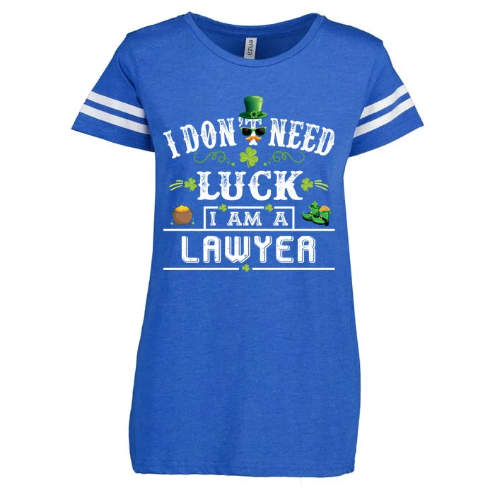 I Don't Need Luck I'm A Lawyer St Patricks Day Gift Great Gift Enza Ladies Jersey Football T-Shirt