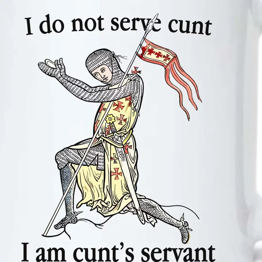 I Do Not Serve Cunt I Am CuntS Servant Black Color Changing Mug