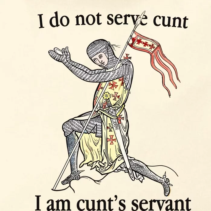 I Do Not Serve Cunt I Am CuntS Servant Zip Tote Bag