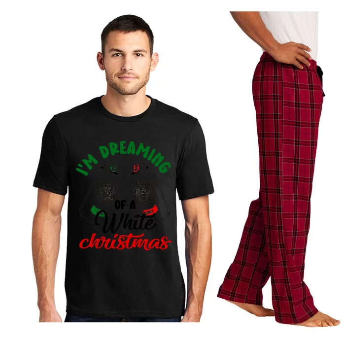 I'm Dreaming Of A White Christmas Funny Ing Party Xmas Gift Pajama Set