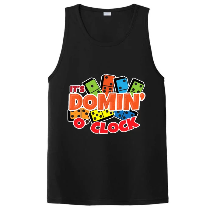 Its Domin O Clock | Domino Game Player | Dominoes Performance Tank