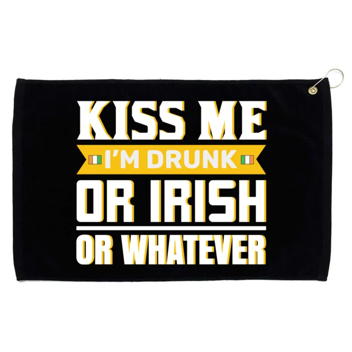 I'm Drunk Or Irish Or Whatever Grommeted Golf Towel