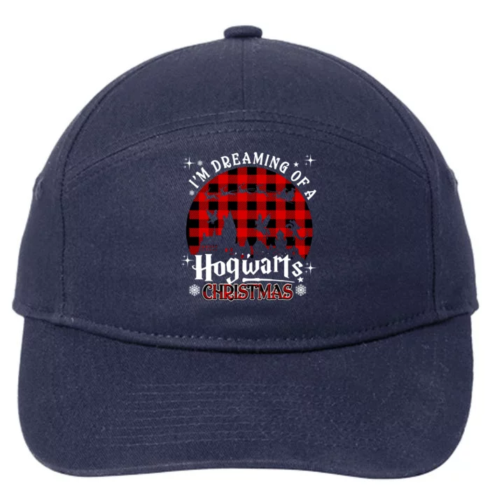 I'm Dreaming Of A Hogwarts Xmas Hogwart 7-Panel Snapback Hat