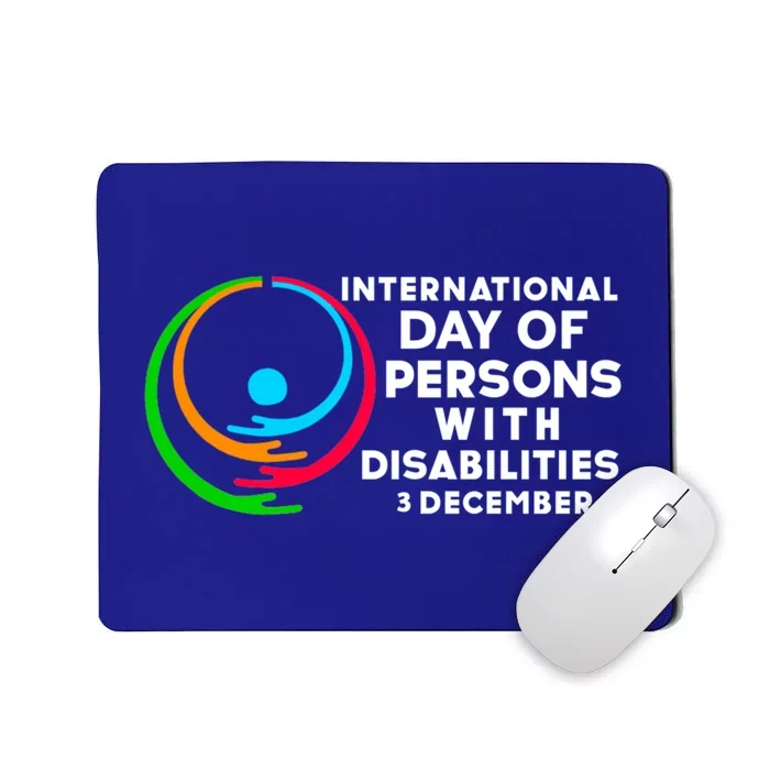 International Day Of Persons With Disabilities Gift Mousepad