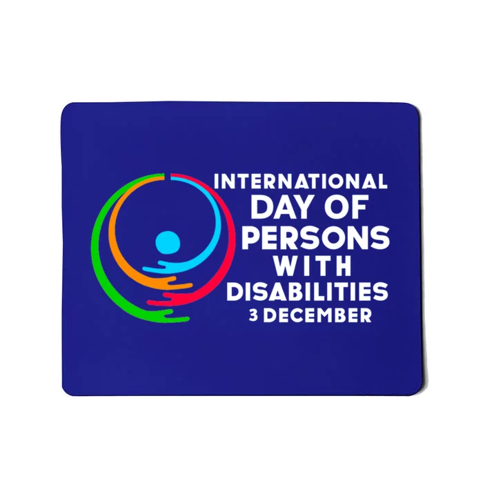 International Day Of Persons With Disabilities Gift Mousepad