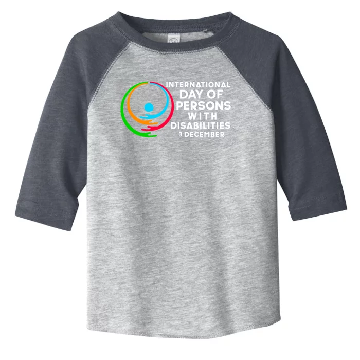 International Day Of Persons With Disabilities Gift Toddler Fine Jersey T-Shirt