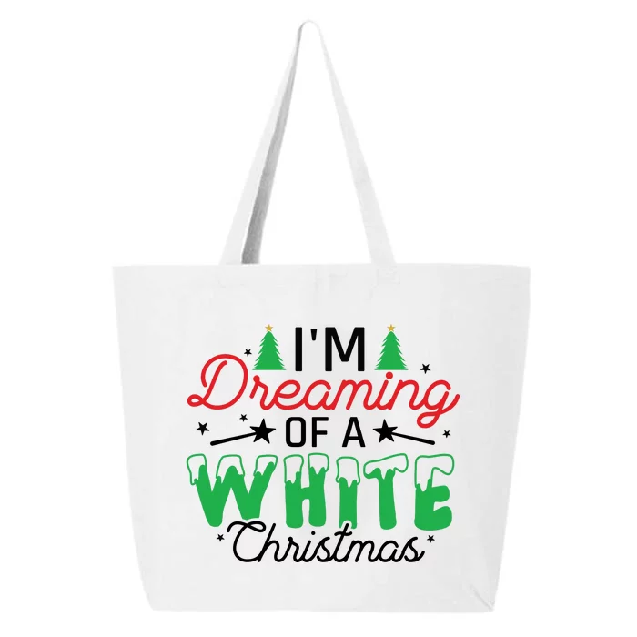 I'm Dreaming Of A White Christmas 25L Jumbo Tote