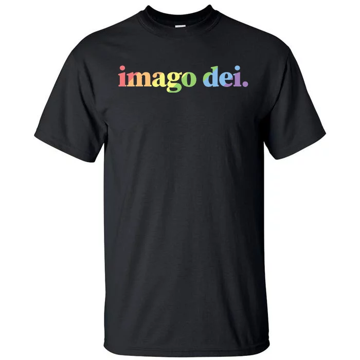 Imago Dei Pride Gods Image Vintage Bold Christian Tall T-Shirt