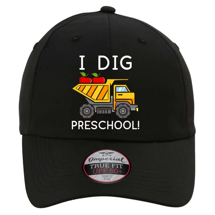 I Dig Preschool Student Teacher Construction Back To School The Original Performance Cap