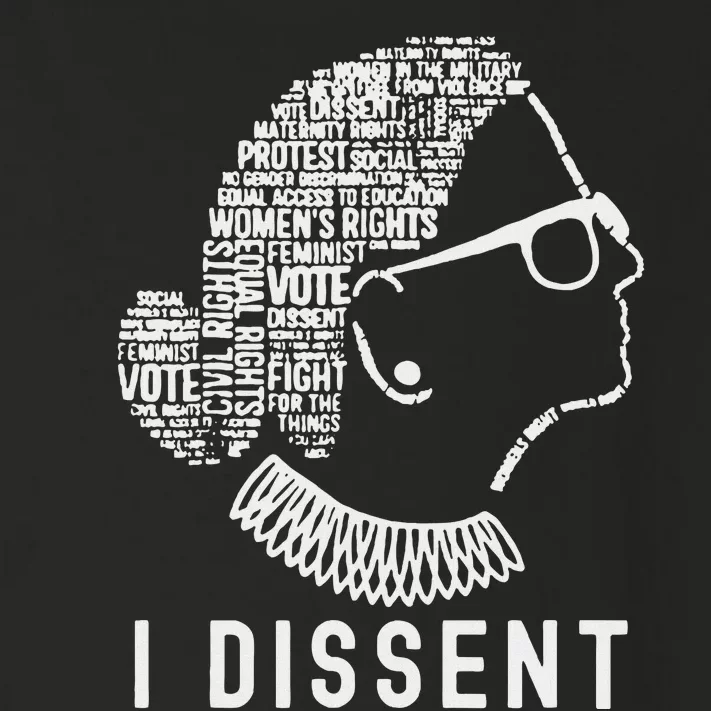 I Dissent Rbg Vote Rights Toddler Long Sleeve Shirt