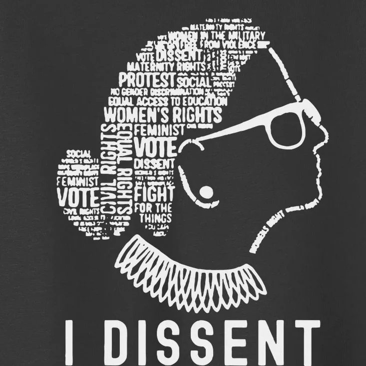 I Dissent Rbg Vote Rights Toddler T-Shirt