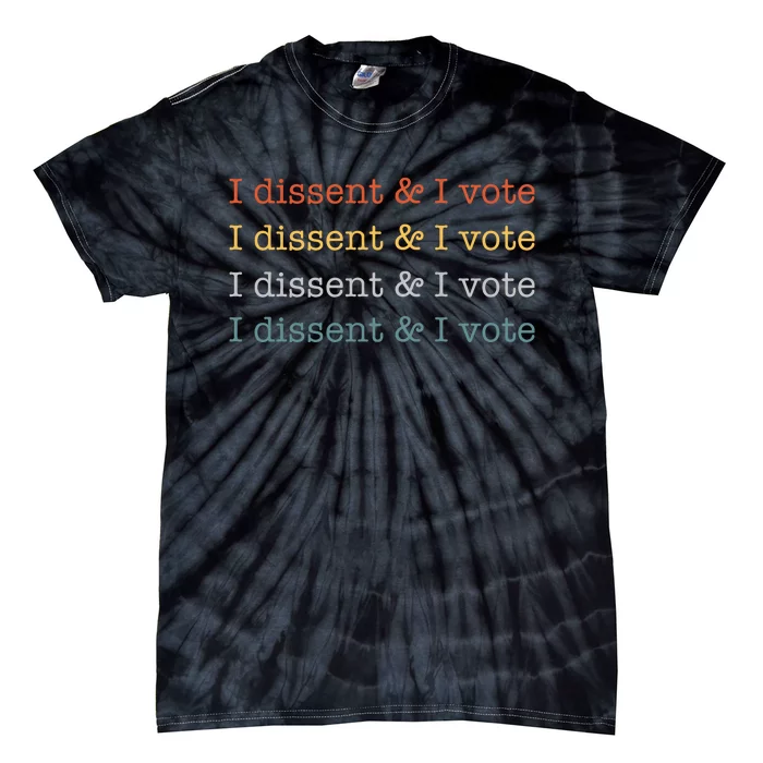 I Dissent Rbg Ruth Bader Ginsburg Feminist Tie-Dye T-Shirt