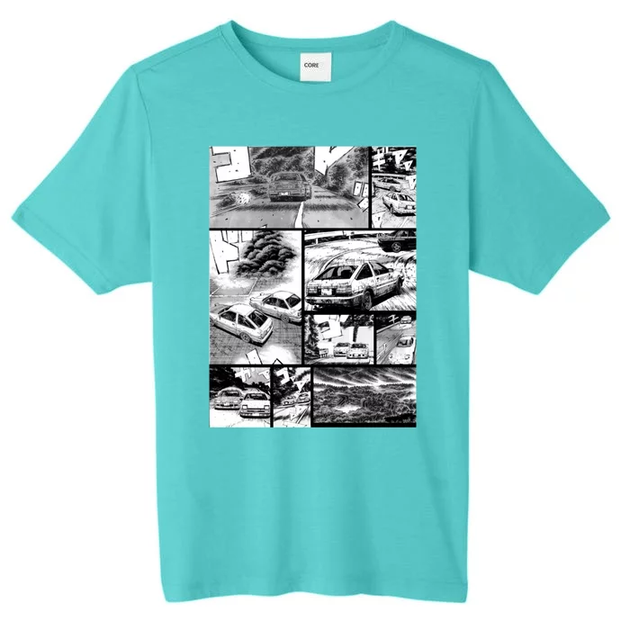 Initial D Racing Manga Wall Design (Version 2) ChromaSoft Performance T-Shirt